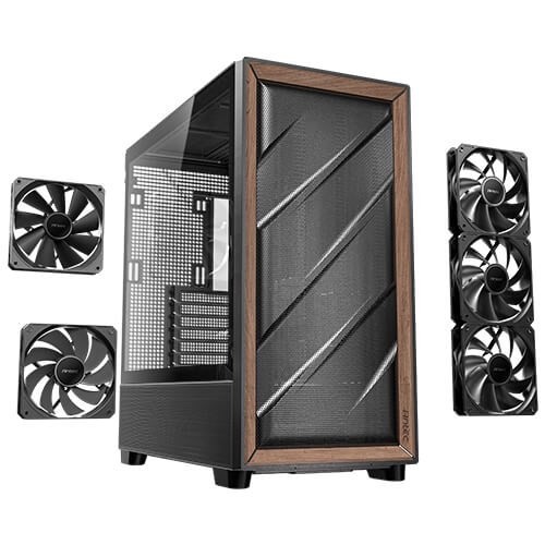 Obudowa Antec FLUX Midi Tower czarna 0-761345-10133-2
