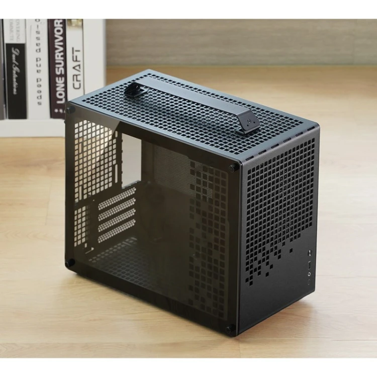 Obudowa Jonsplus MATX Uchwyt Case Z20 - czarny