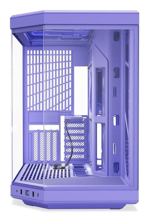 Obudowa Hyte Y70 Midi-Tower, Tempered Glass - Taro Milk
