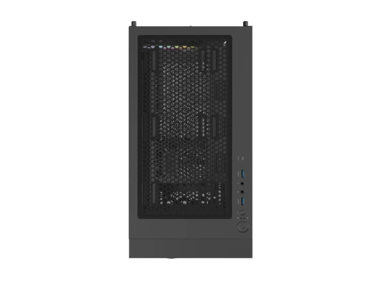 NATEC OBUDOWA GAMINGOWA GENESIS DIAXID 605 ARGB MIDI TOWER USB-C Z OKNEM CZARNA