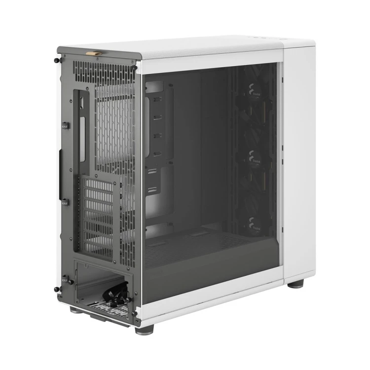 Przezroczysta obudowa Fractal Design North XL RC Chalk TG, Midi-Tower, ATX, Szkło hartowane - białe