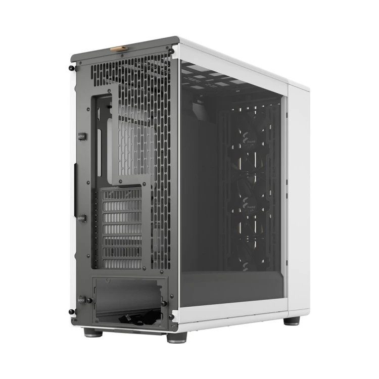 Przezroczysta obudowa Fractal Design North XL RC Chalk TG, Midi-Tower, ATX, Szkło hartowane - białe