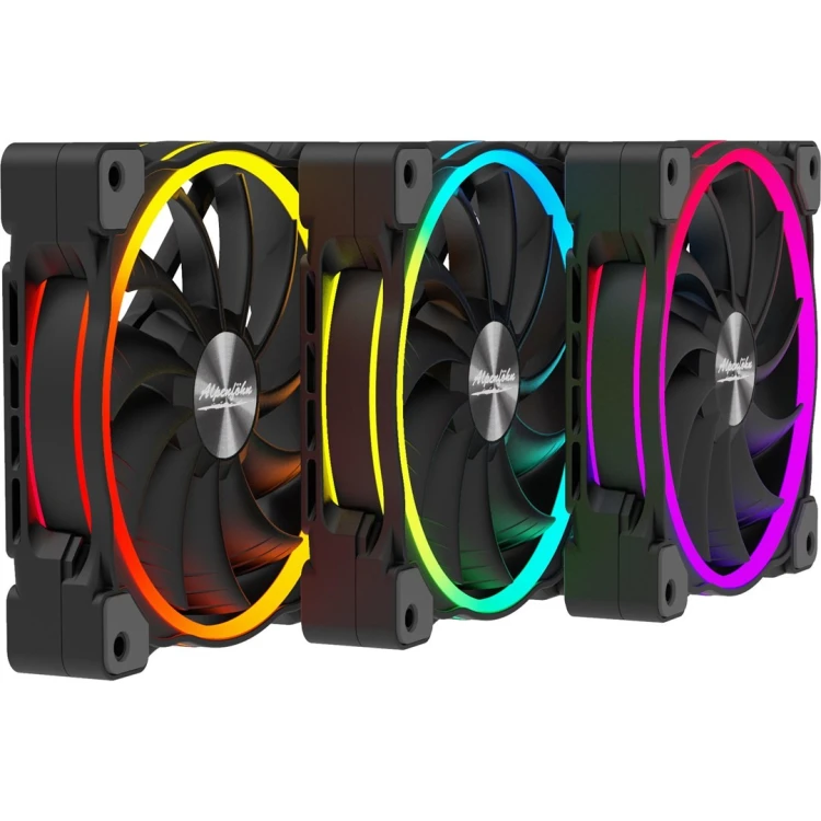 Alpenföhn Wing Boost 3 Obudowa komputera, Procesor Wentylator 12 cm Czarny 3 szt.
