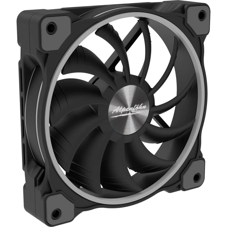 Alpenföhn Wing Boost 3 Obudowa komputera, Procesor Wentylator 12 cm Czarny 3 szt.