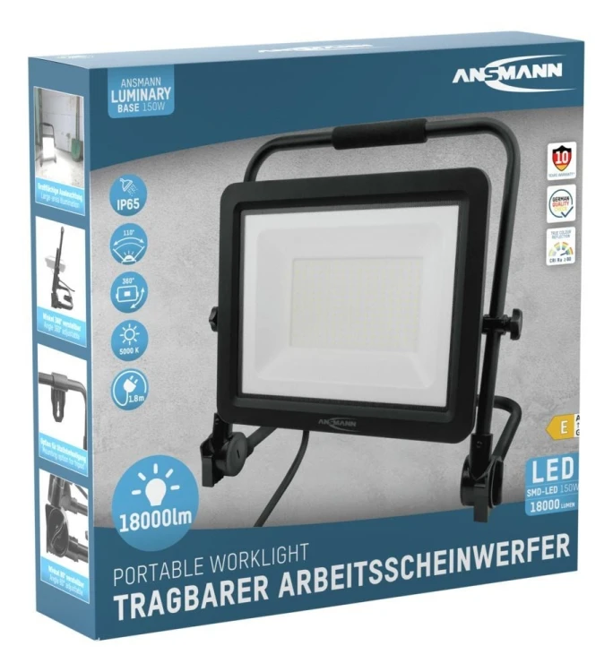 lampa przemysłowa Ansmann FL150W-AC Daylight white 16000 lm