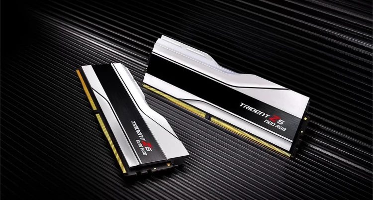 Pamięć RAM G.SKILL 32GB kit DDR5 6000 CL28 Trident Z5 Neo RGB AMD EXPO