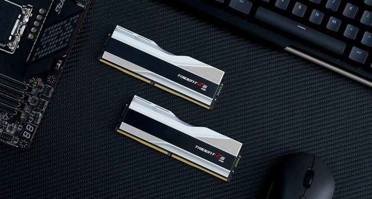 Pamięć DDR5 32GB PC 6000 CL32 G.Skill KIT (2x16GB) 32-TZ5RS RGB