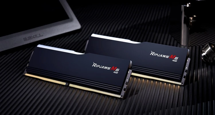 G.SKILL 32GB zestaw DDR5 6000 CL32 Ripjaws M5 RGB
