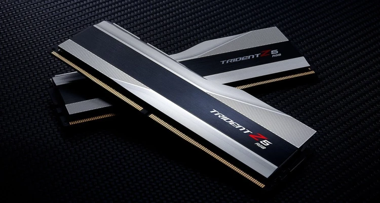 G.SKILL 32GB zestaw DDR5 5600 CL28 Trident Z5 RGB srebrny