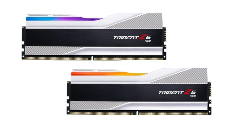 G.SKILL 32GB zestaw DDR5 5600 CL28 Trident Z5 RGB srebrny