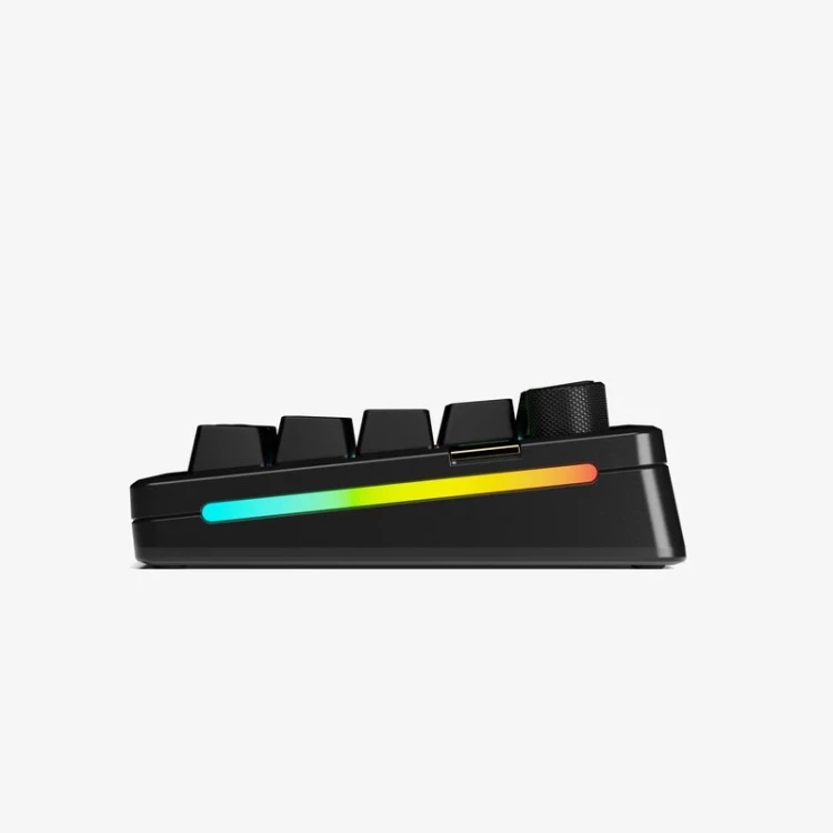 Glorious GMMK 3 Pro HE Wireless 65 % Custom Gaming-Tastatur - Pre-Built, ANSI (US), Fox HE Switches, schwarz