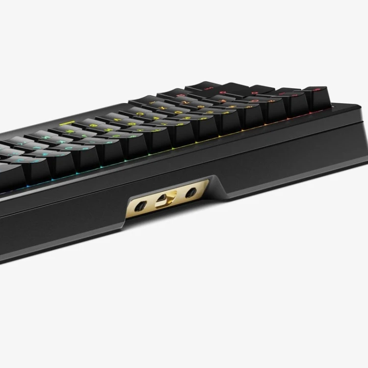 Glorious GMMK 3 Pro HE Wireless 65 % Custom Gaming-Tastatur - Pre-Built, ANSI (US), Fox HE Switches, schwarz