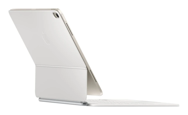 Apple Magic Keyboard iPad Air 13 M3 weiß deutsch - Klawiatura