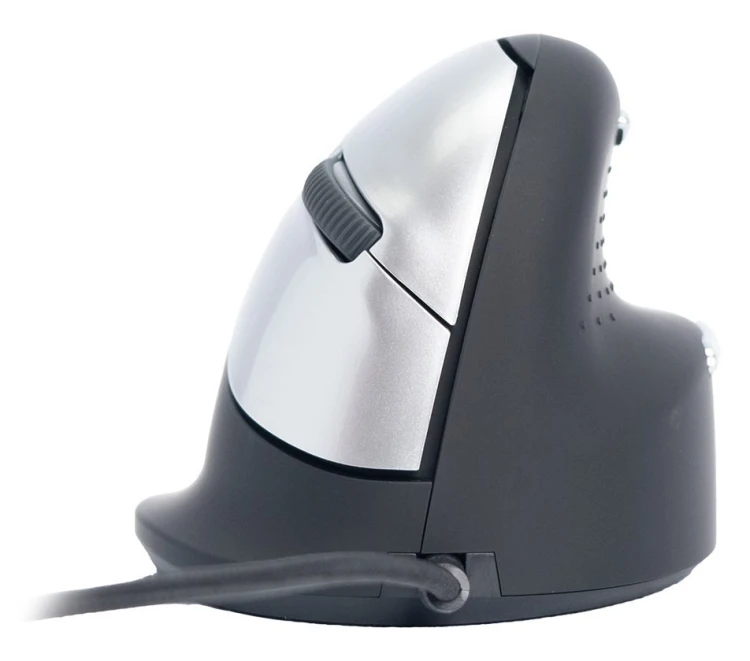 Ergonomiczna mysz R-Go Maus HE ergonomicznie praworęczna USB średnia czarna retail