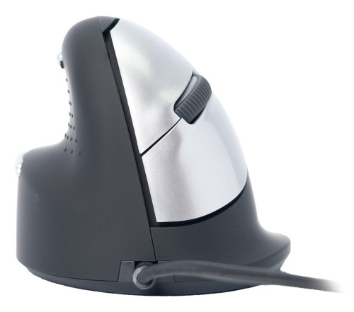 R Go Tools R-Go Pele HE ergonomisch links USB mittel juodas/silb retail