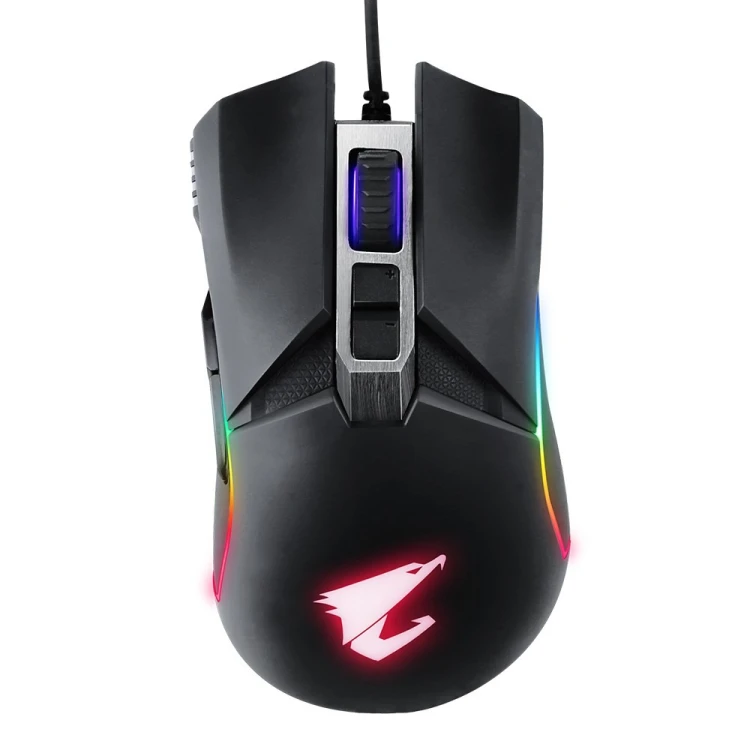 Gigabyte AORUS M5, mysz do gier, USB, optyczna, do 16000 DPI