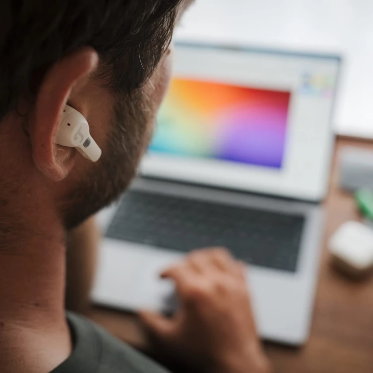 Teufel AIRY TWS Pro True-Wireless Słuchawki douszne Bluetooth srebrno-białe - Słuchawki - 20 KHz