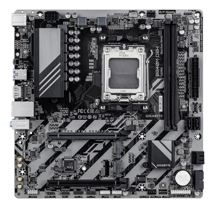 Płyta główna Gigabyte B840M D2H (B840,AM5,mATX,DDR5)