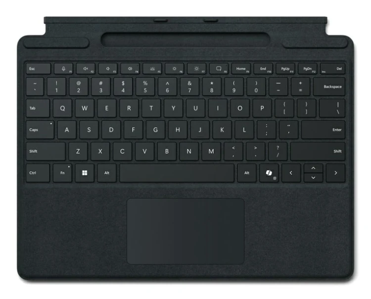 Klawiatura Surface Pro Schwarz mit Pen Storage/mit Copilot Button ohne Pen dabei/nur solange der Vorrat reicht