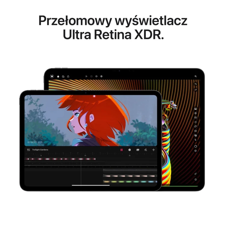 Apple iPad Pro Apple M 2 TB 27,9 cm (11") 16 GB Wi-Fi 6E (802.11ax) iPadOS 17 Srebrny
