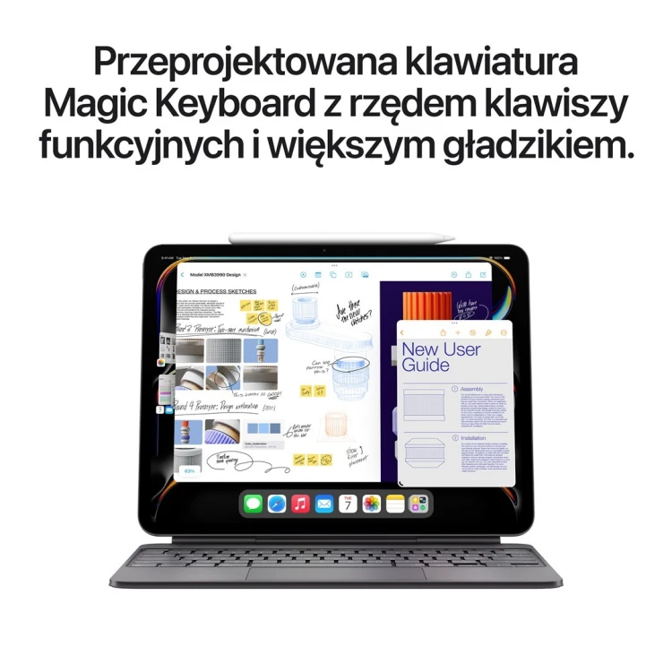 Apple iPad Pro Apple M 2 TB 27,9 cm (11") 16 GB Wi-Fi 6E (802.11ax) iPadOS 17 Srebrny