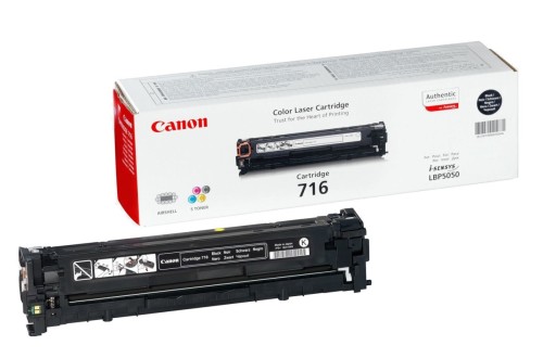 Canon Cartridge 716 Black kaseta z tonerem 1 szt. Oryginalny Czarny