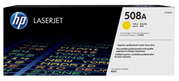 TONER CARTRIDGE 508A YELLOW/.