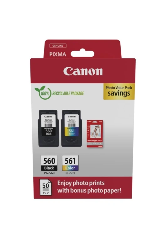 Zestaw tuszy Canon PG-560/CL-561 3713C008