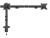 Uchwyt biurkowy do 3 monitorów 10-27" NEOMOUNTS DS60-600BL3