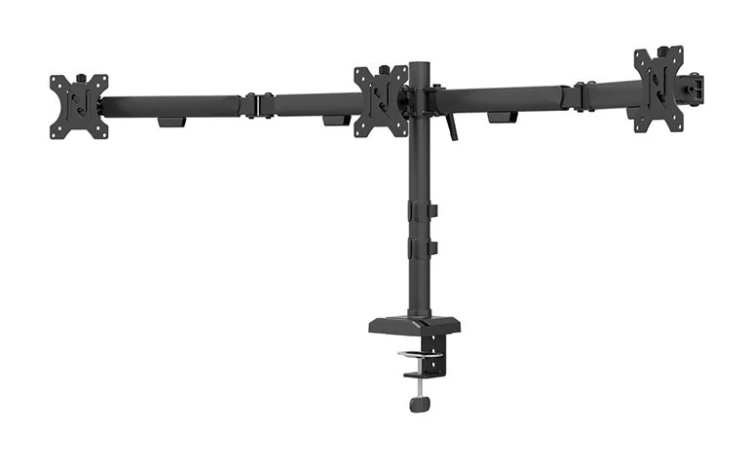 Uchwyt biurkowy do 3 monitorów 10-27" NEOMOUNTS DS60-600BL3