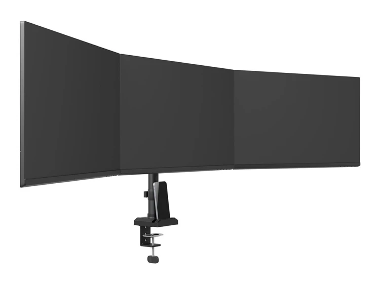 Uchwyt biurkowy do 3 monitorów 10-27" NEOMOUNTS DS60-600BL3