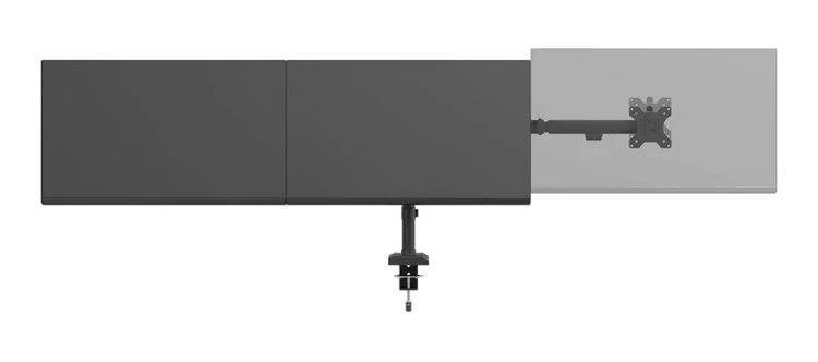 Uchwyt biurkowy do 3 monitorów 10-27" NEOMOUNTS DS60-600BL3