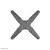 Neomounts FL40-430BL14 uchwyt do telewizorów 139,7 cm (55") Czarny