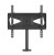 Neomounts DS42-430BL14 uchwyt do telewizorów 139,7 cm (55") Czarny