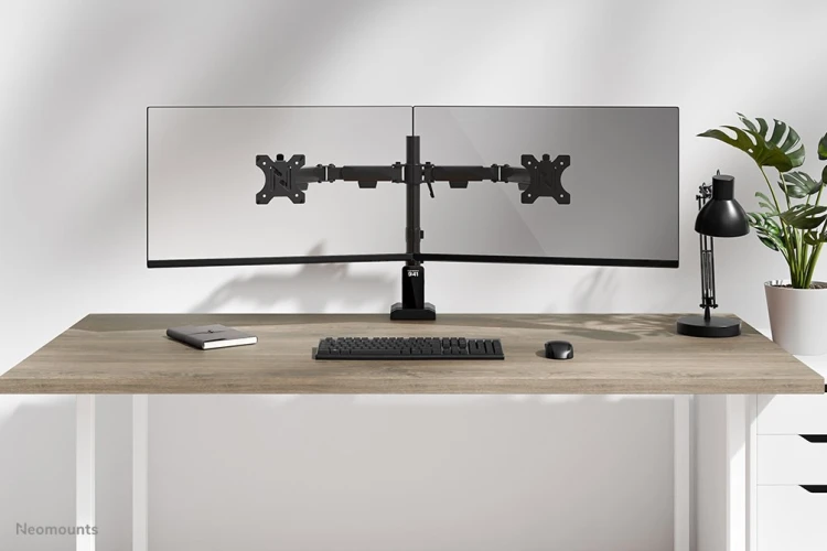 Uchwyt do monitora na biurko / Dual DS60-600BL2 NEOMOUNTS