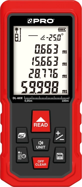 Dalmierz laserowy DL-60X
