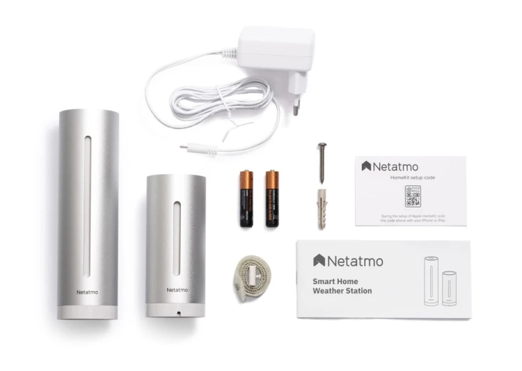 Stacja pogodowa z deszczomierzem Netatmo NBU-NWS-NRG