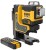 Poziomica laserowa akumulatorowa Dewalt DCLE34035B 18v xr 3x360 zielony laser sterowany pilotem