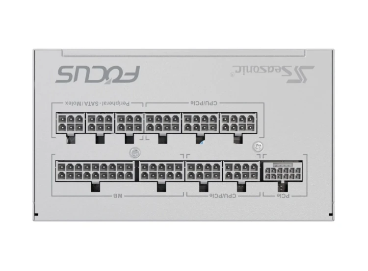 Seasonic Focus GX-850 moduł zasilaczy 1000 W 20+4 pin ATX ATX Biały