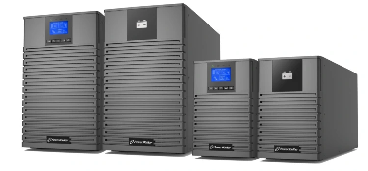 UPS POWER WALKER VFI 1000 ICT IOT PF1 ON-LINE 1/1 FAZY, 1000VA, USB/RS232, 4X IEC C13, C14EPO