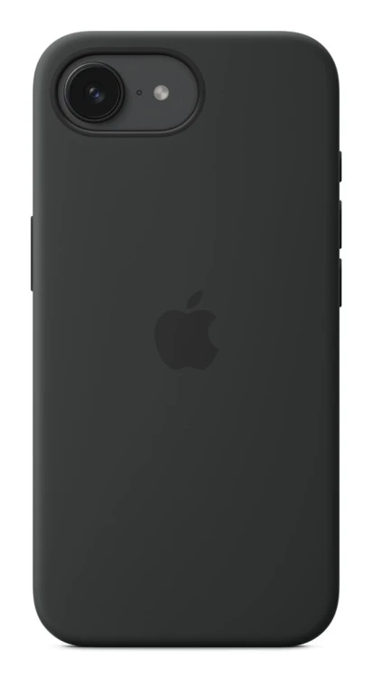 Silikonowe etui Apple iPhone 16e – czarne | Jabłko