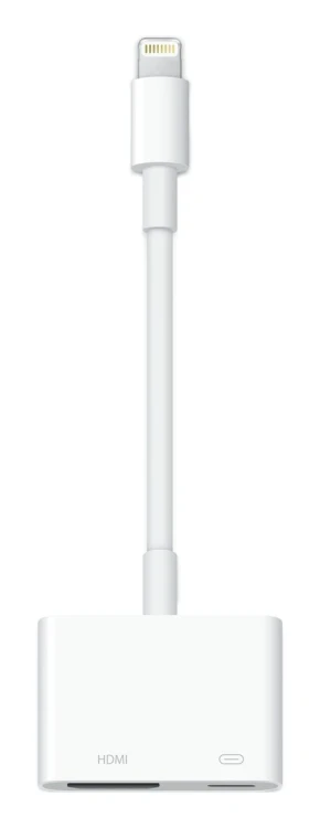 Przejściówka APPLE na cyfrowe AV ze złącza Lightning