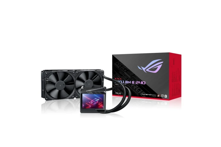 ASUS ROG RYUJIN II 240 Procesor Chłodnica cieczy all-in-one 12 cm Czarny 1 szt.