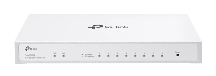 TP-Link Festa FS308G Zarządzany L2/L2+ Gigabit Ethernet (10/100/1000) Obsługa PoE Biały