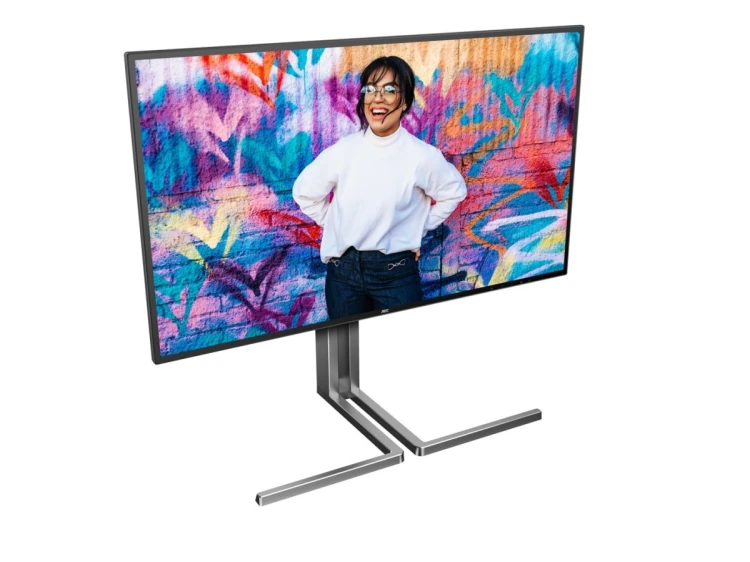 AOC U27U3CV monitor komputerowy 68,6 cm (27") 3840 x 2160 px 4K Ultra HD LCD Czarny