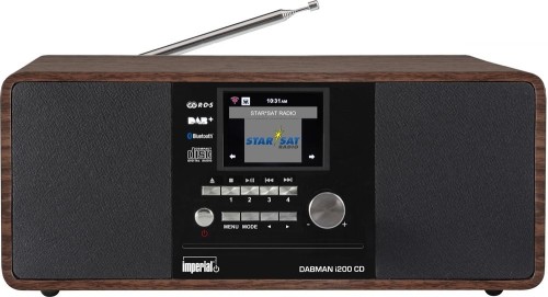 imperial Radio DABMAN i200 CD/Internet/DAB/DAB+/UKW holzoptik