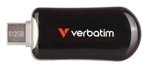 Pamięć flash USB-C STICK Verbatim Plectra Black 512 GB