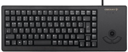 CHERRY XS Trackball G84-5400 klawiatura Biuro USB QWERTZ Niemiecki Czarny