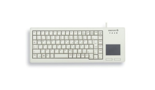 CHERRY XS Touchpad klawiatura Uniwersalne USB QWERTZ Niemiecki Szary