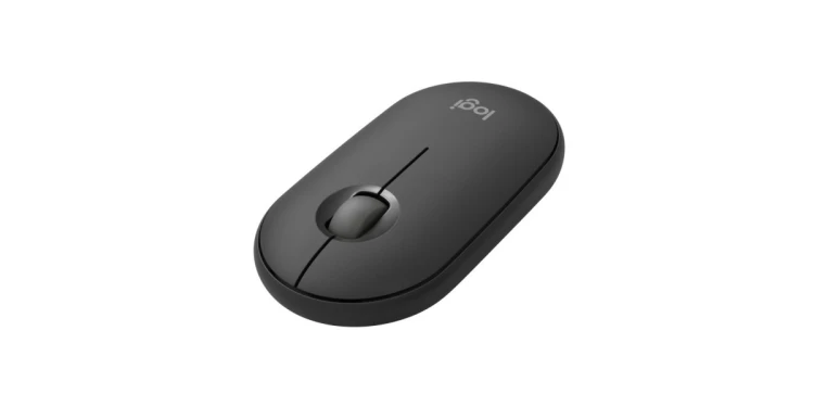 Logitech 920-012239 klawiatura Dołączona myszka Uniwersalne RF Wireless + Bluetooth QWERTY Amerykański międzynarodowy Grafitowy